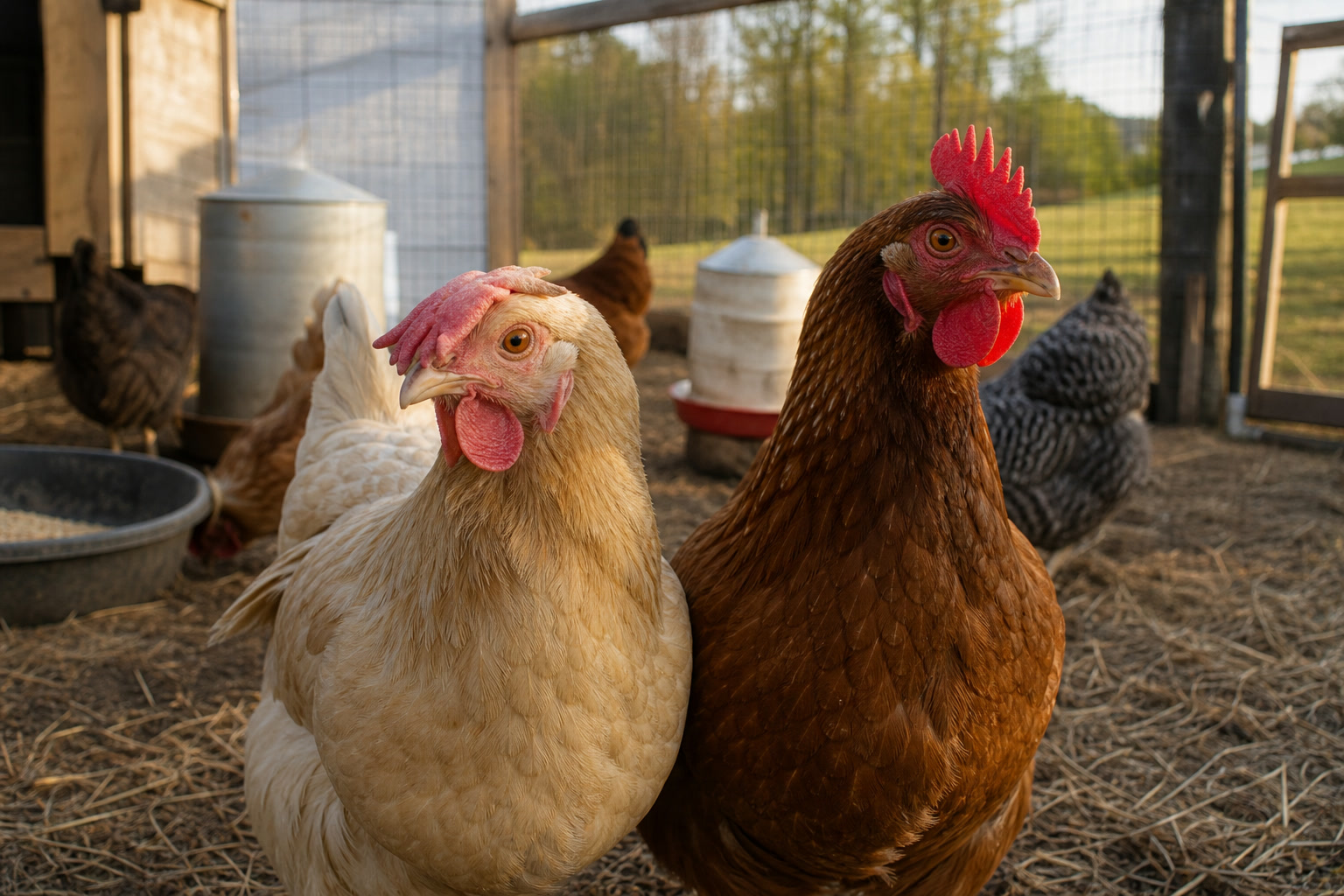 5 Signs Your Hens Are Overheating (and How to Cool Them Down Fast) — comb contrast