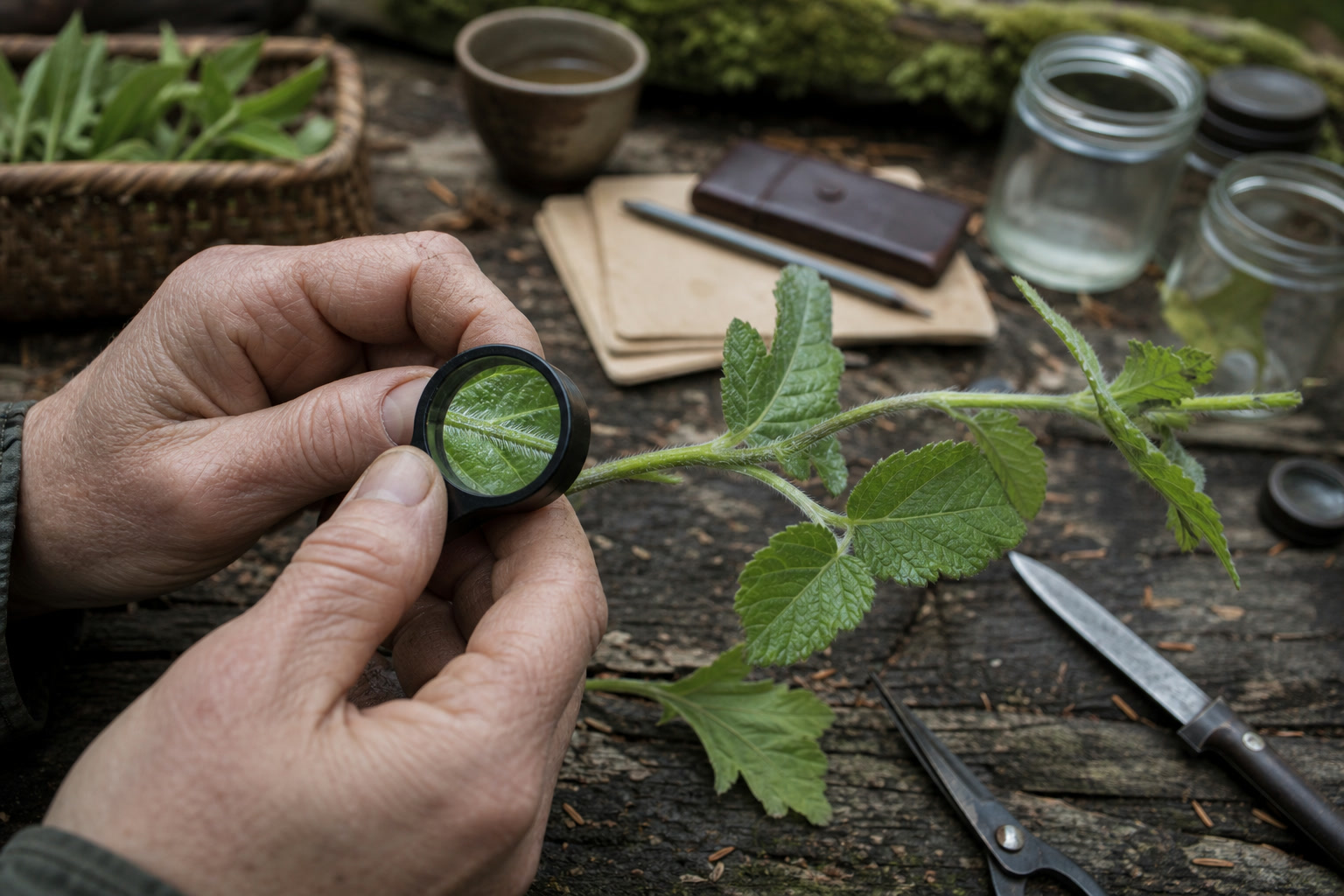The 5 Tools I Never Forage Without (and the One That's Just for Pretty Pictures) — loupe detail