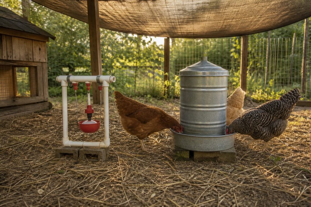Best Chicken Waterers to Keep Your Flock Cool in Summer