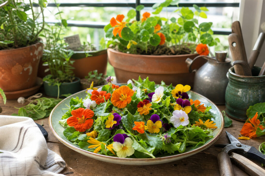 The Best Edible Flowers for Beginners to Grow in Pots