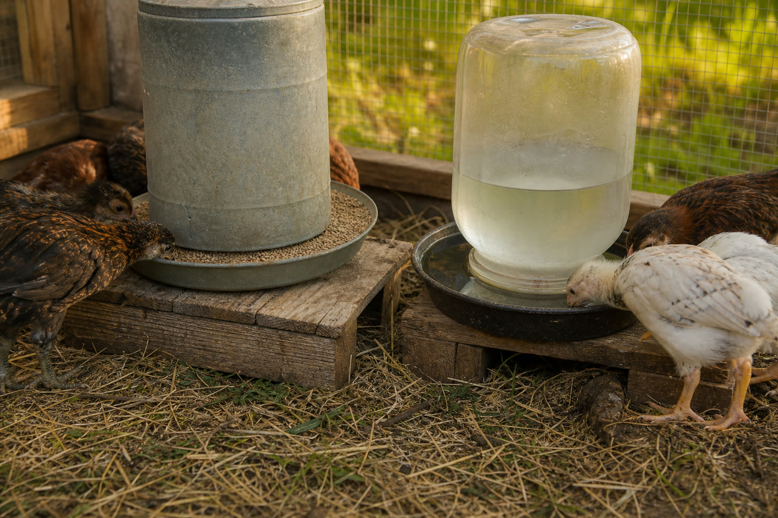 Setting Up Your First Chick Brooder: My Day-One Checklist — feeder waterer