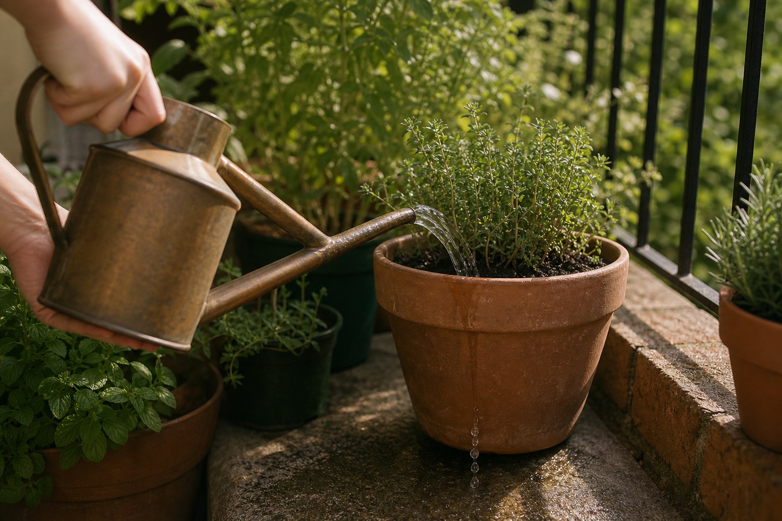 Keep Container Plants Alive Through a Summer Heat Wave — deep water
