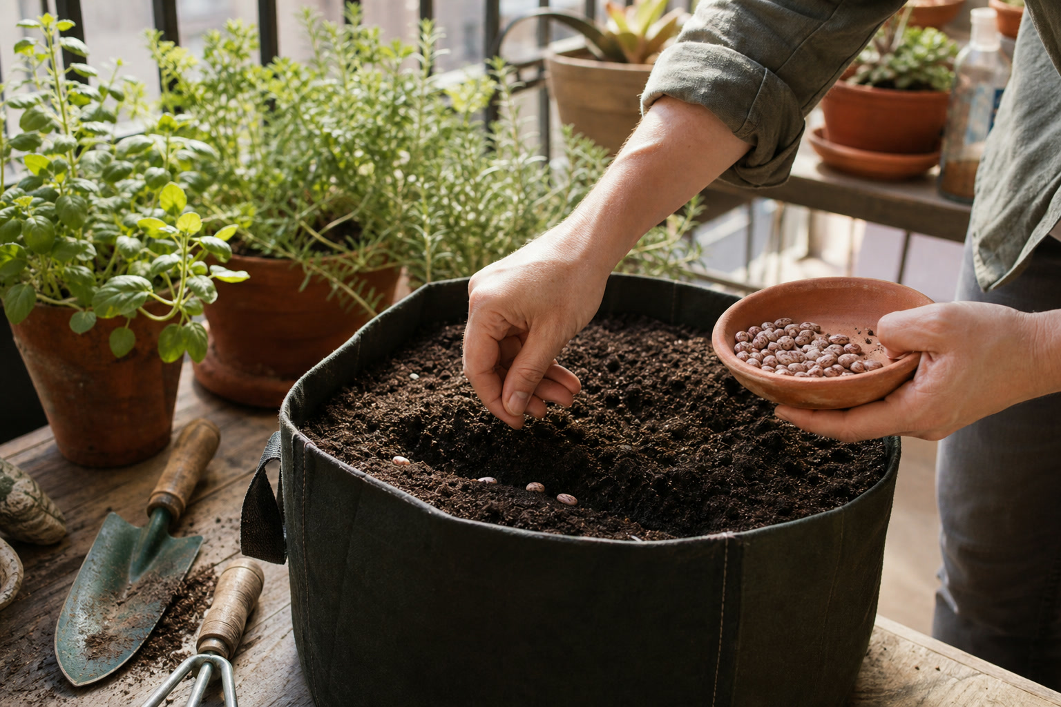 It's Not Too Late: 7 Things to Plant in Late June (in Pots) — sow beans