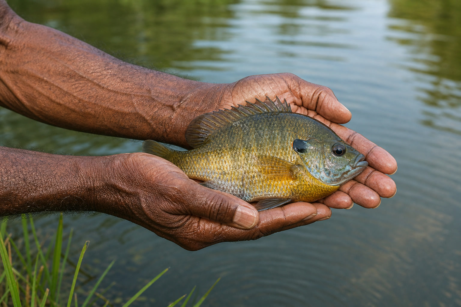 Best Days to Fish: How to Read the Three Signs — bluegill