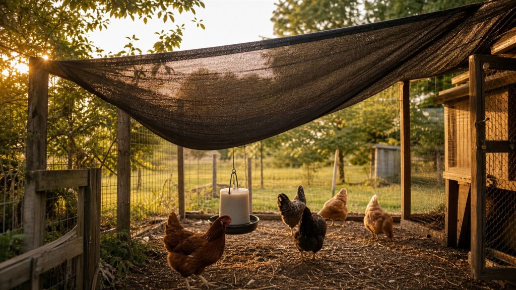 The Best Ways to Shade a Chicken Run Before Summer Hits