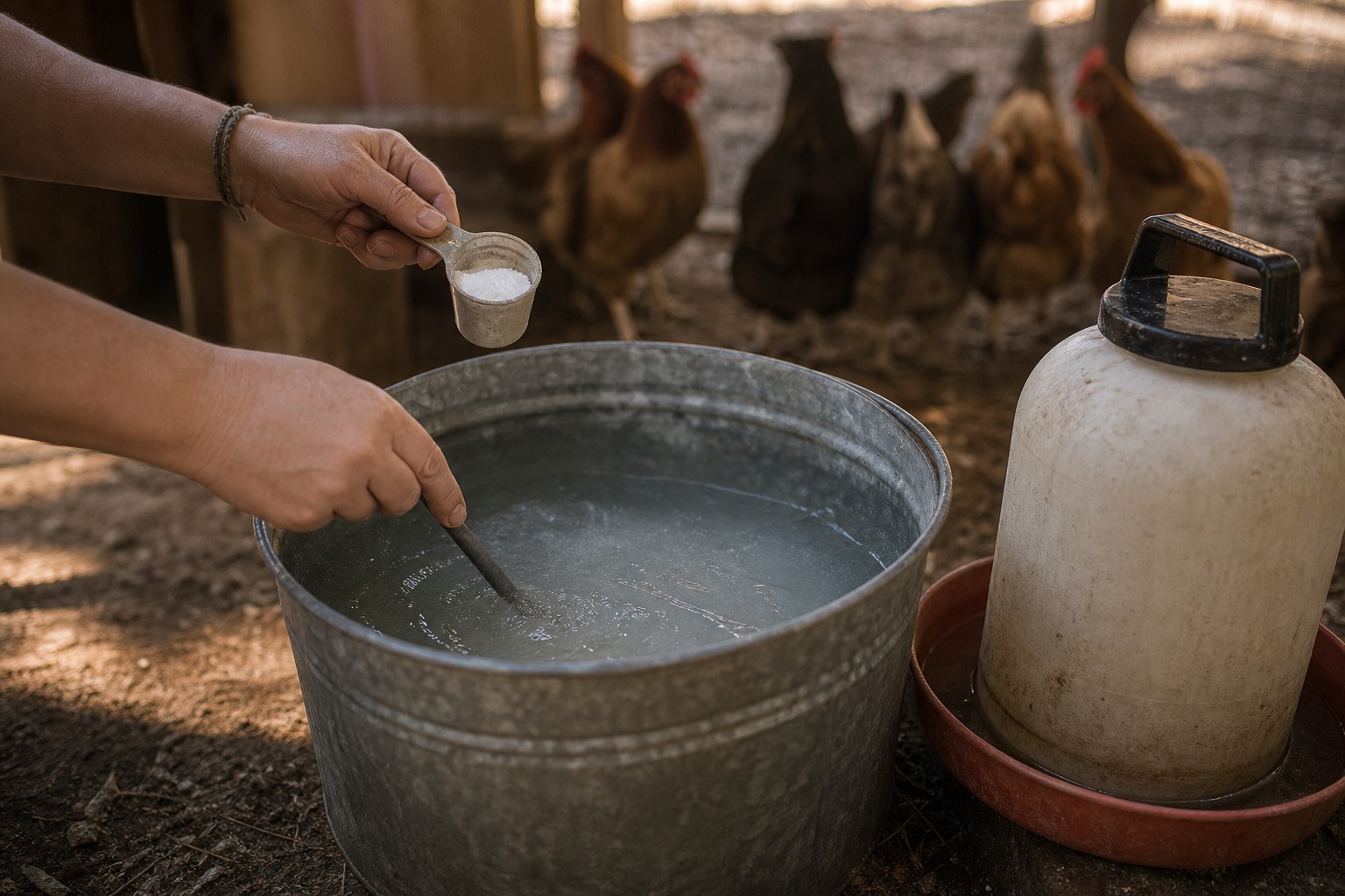 The Best Ways to Shade a Chicken Run Before Summer Hits — electrolytes