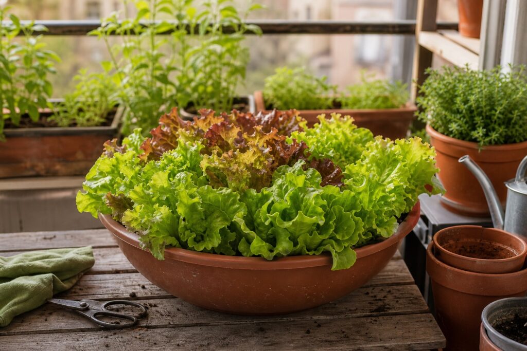 How to Grow Lettuce in Containers All Summer (Without Bolting)