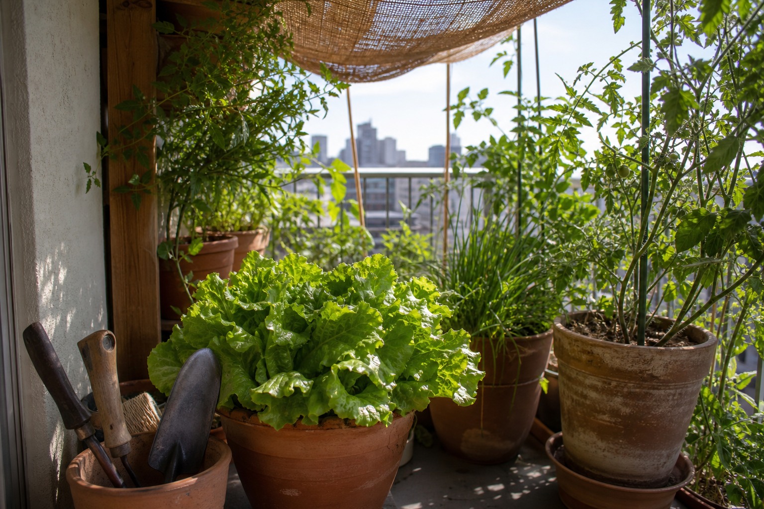 How to Grow Lettuce in Containers All Summer (Without Bolting) — shade