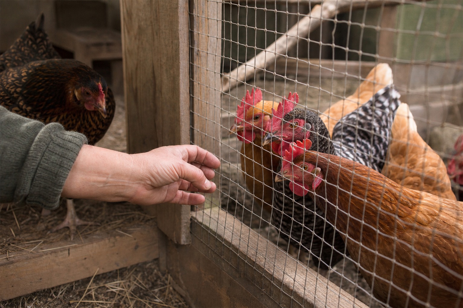 How to Introduce New Chickens to Your Flock the Right Way — see not touch
