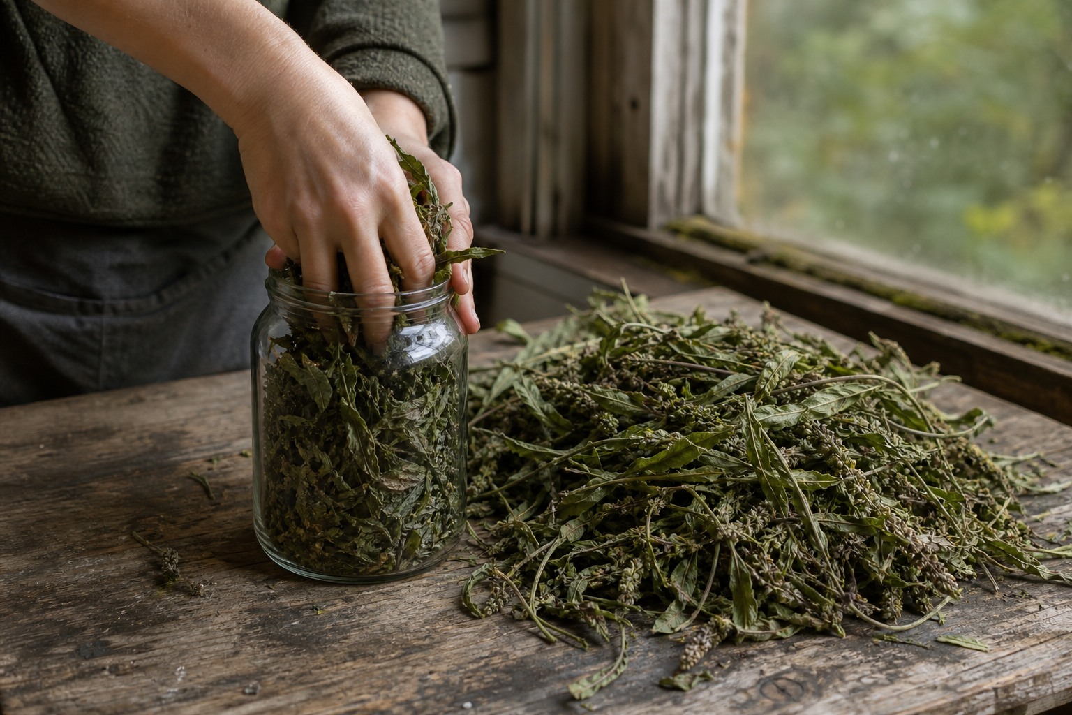 How to Make an Herbal Infused Oil (Two Simple Ways) — pack jar