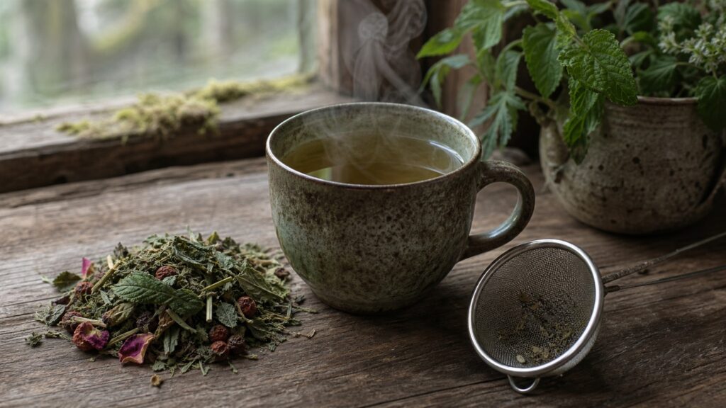 How to Make Herbal Tea from Foraged Plants, Step by Step