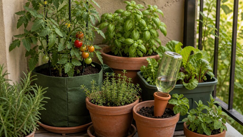 How to Set Up a Vacation Watering System for Your Pots