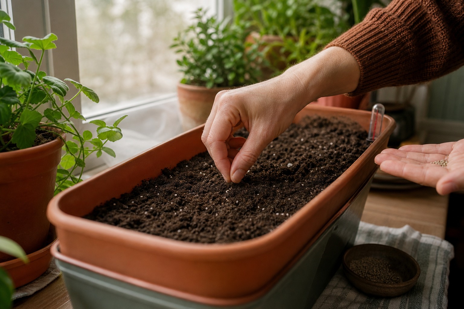 How to Start a Fall Container Garden on Your Balcony — sow greens