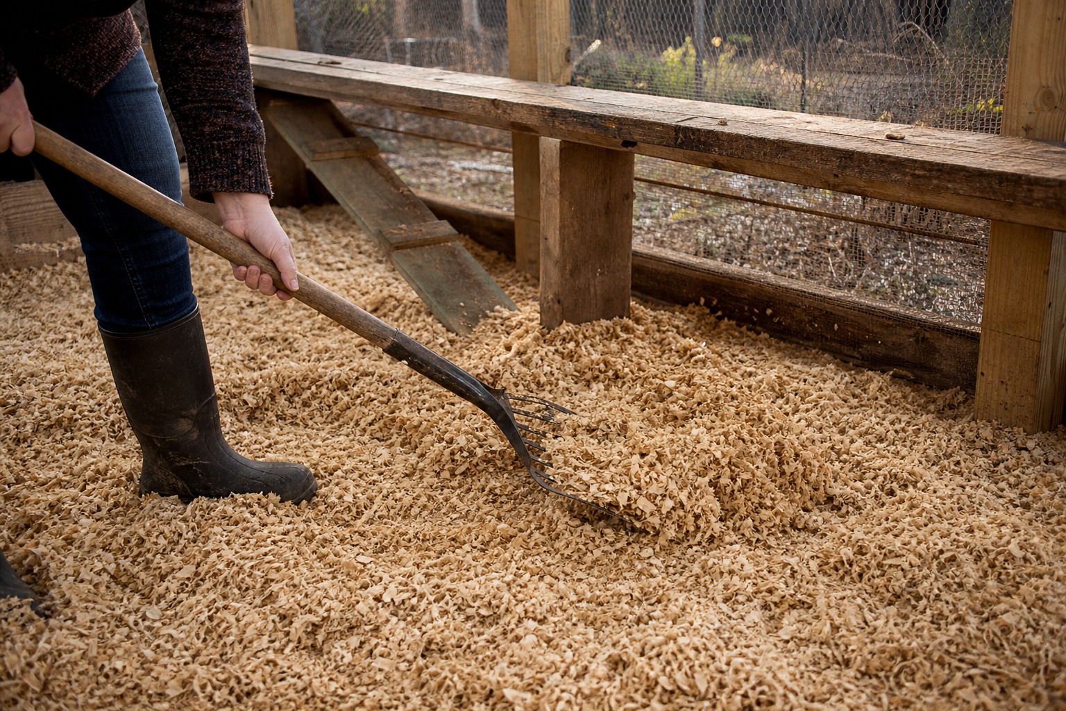 How to Winterize a Chicken Coop for a Healthy Flock — deep litter