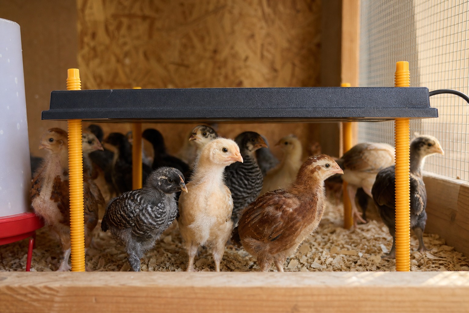 How to Raise Chicks Without a Heat Lamp (Safely) — plate raised