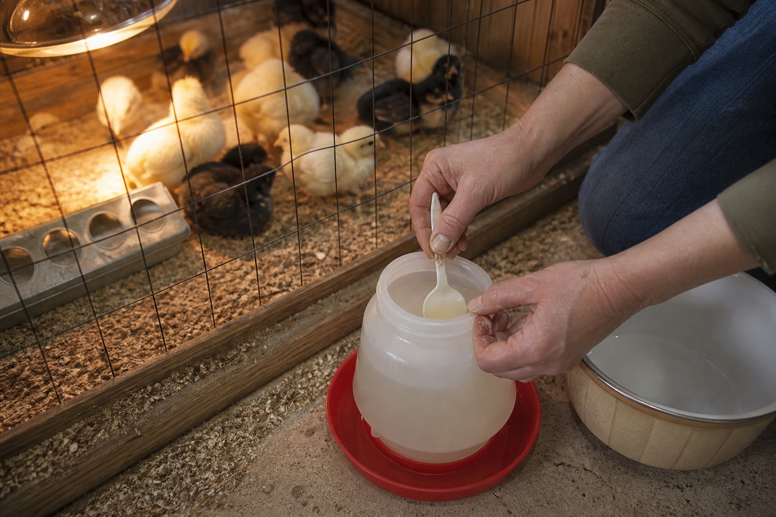 How to Raise Chicks Without a Heat Lamp (Safely) — electrolytes