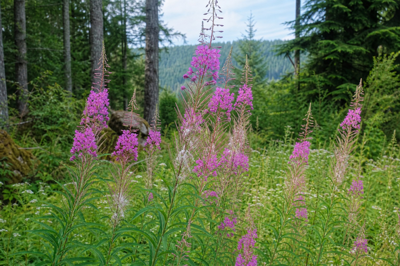 What to Forage in the Pacific Northwest This Summer — fireweed