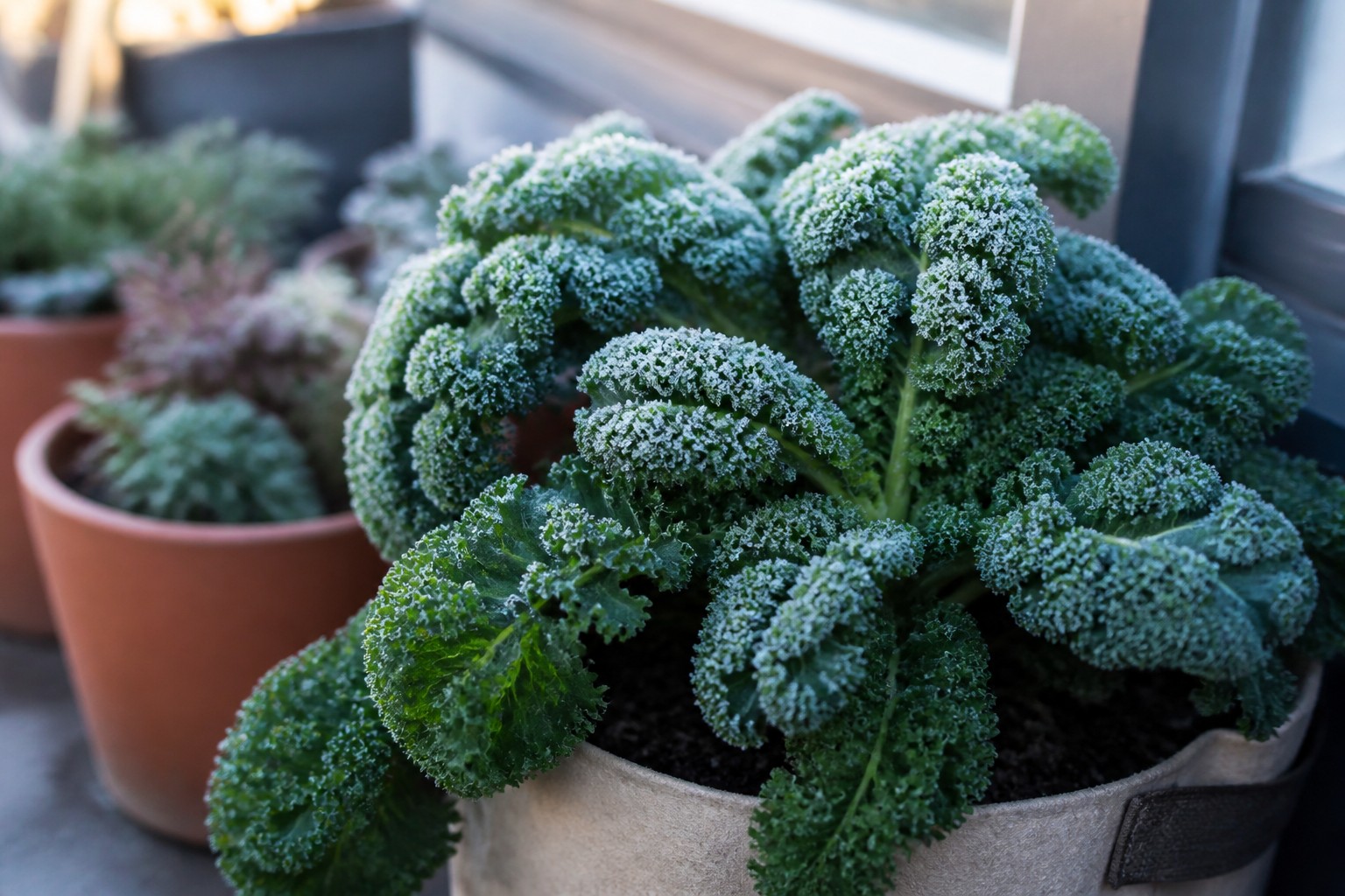 Best Cold-Hardy Vegetables for Fall Containers — frost kale