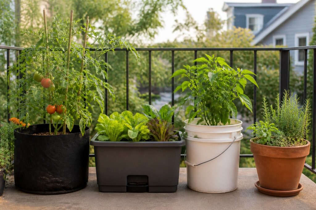 The Best Containers for Growing Vegetables in Small Spaces