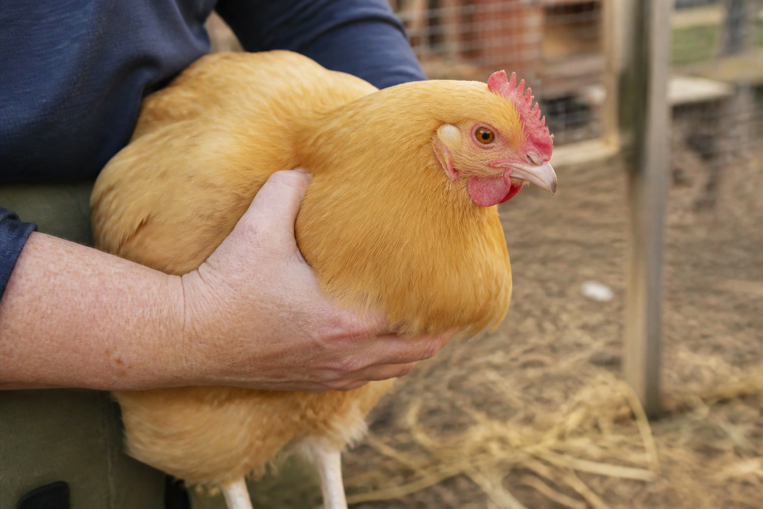 The Best Egg-Laying Chicken Breeds for Beginners — buff held