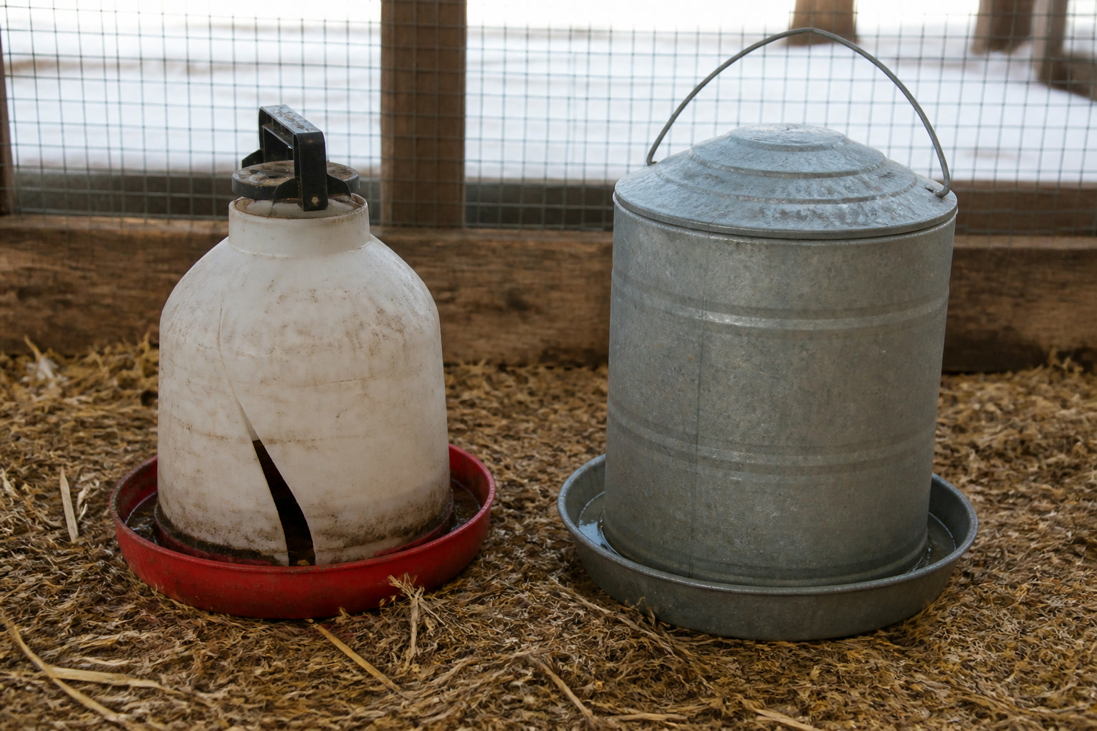 The Best Heated Chicken Waterers for Winter (Honest Picks) — metal vs plastic