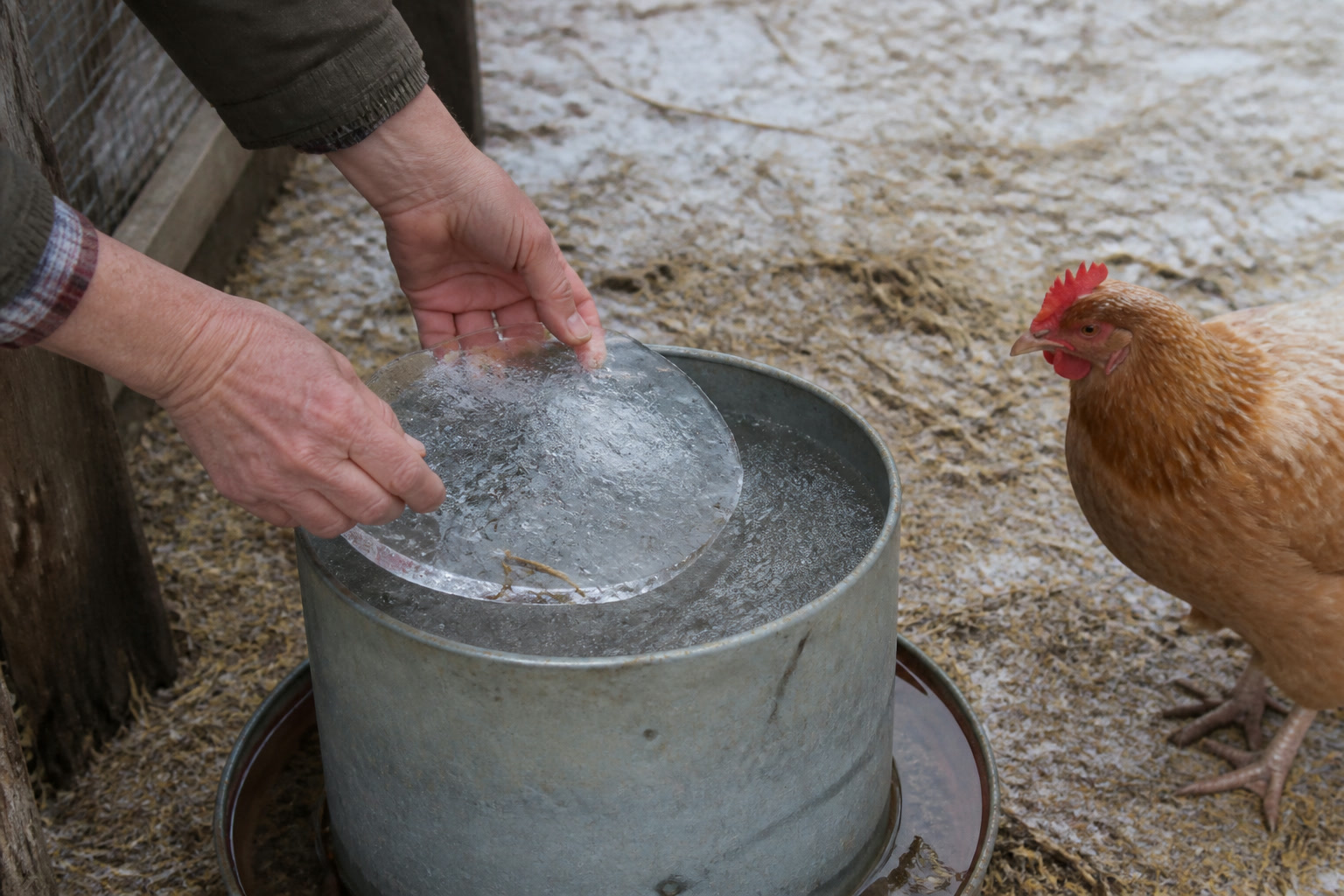 The Best Heated Chicken Waterers for Winter (Honest Picks) — cracked ice