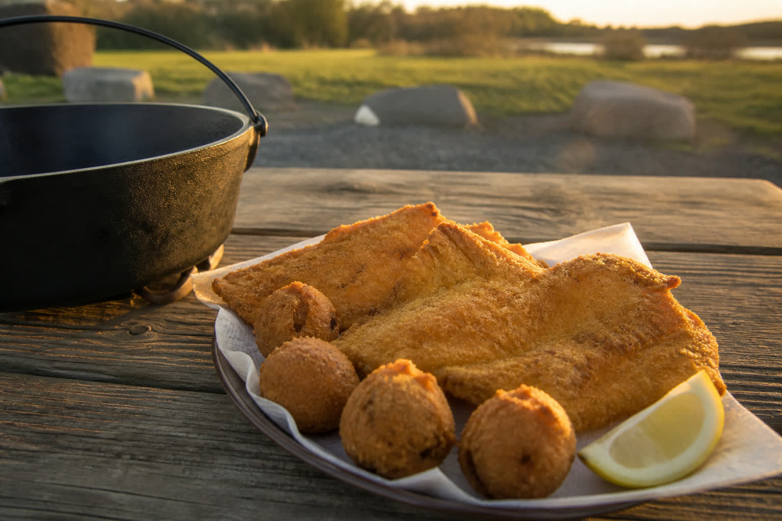 The Best Time of Day to Fish in the Fall — fish fry