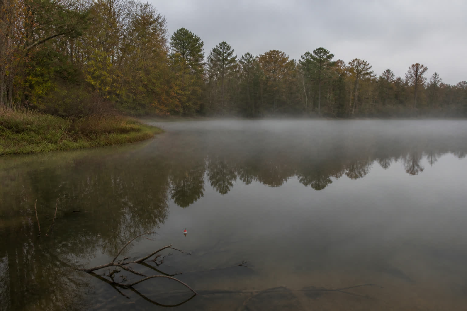 How to Catch Crappie in the Fall — gray pond