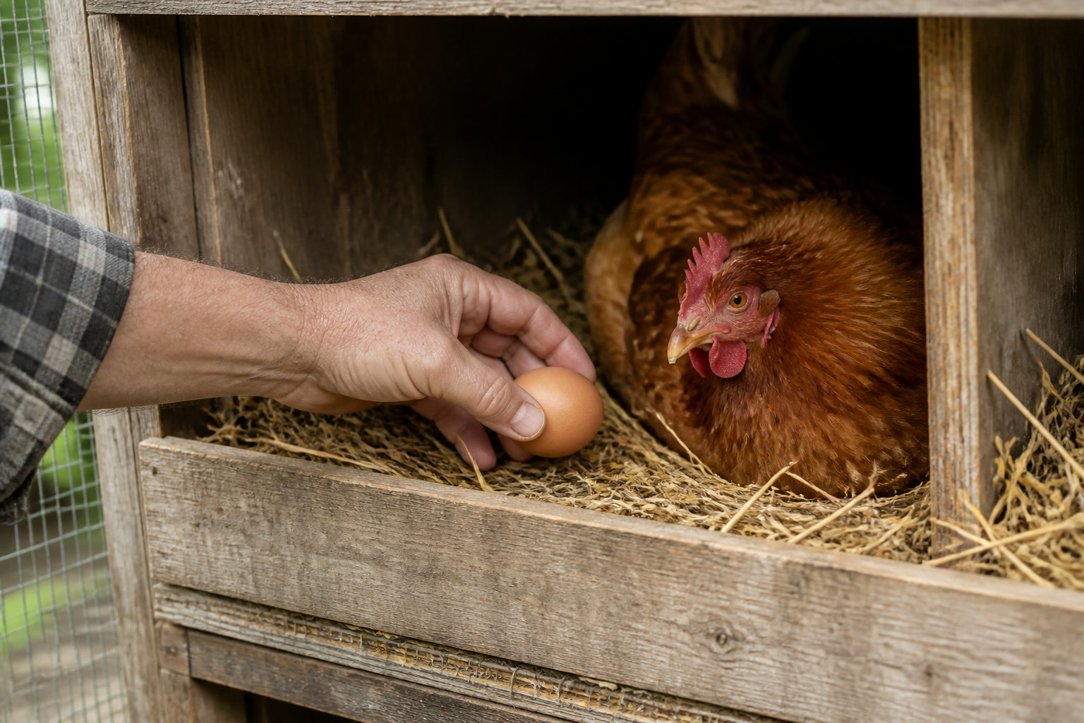 How to Collect and Store Fresh Eggs From Your Flock — collect nest