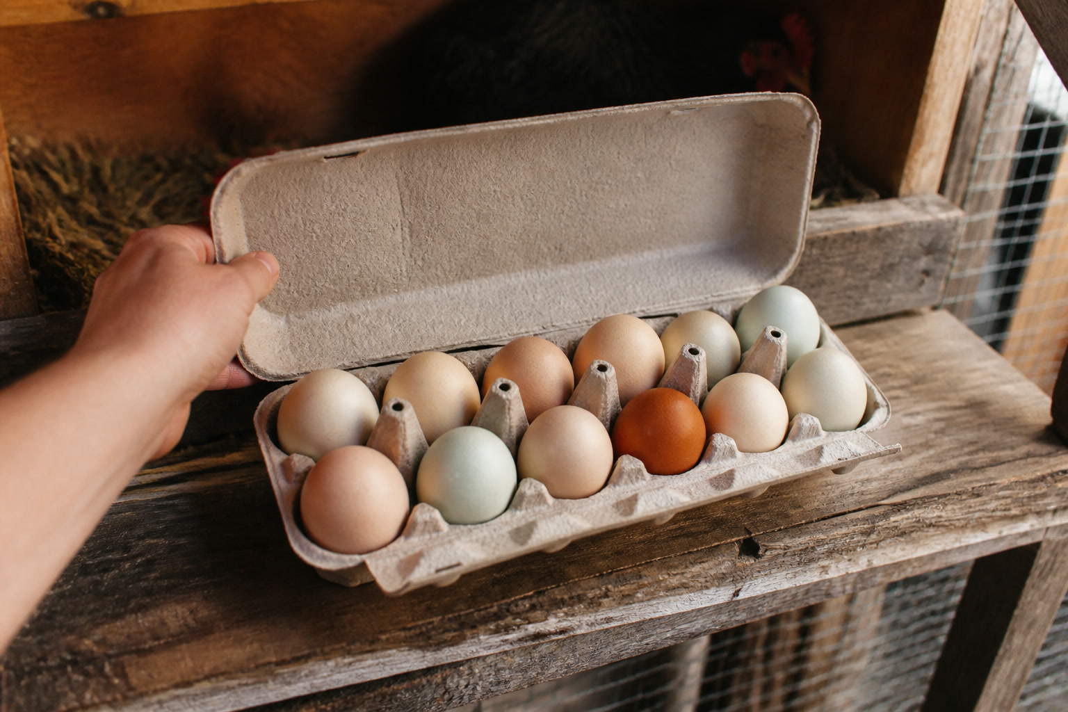 How to Collect and Store Fresh Eggs From Your Flock — carton point down