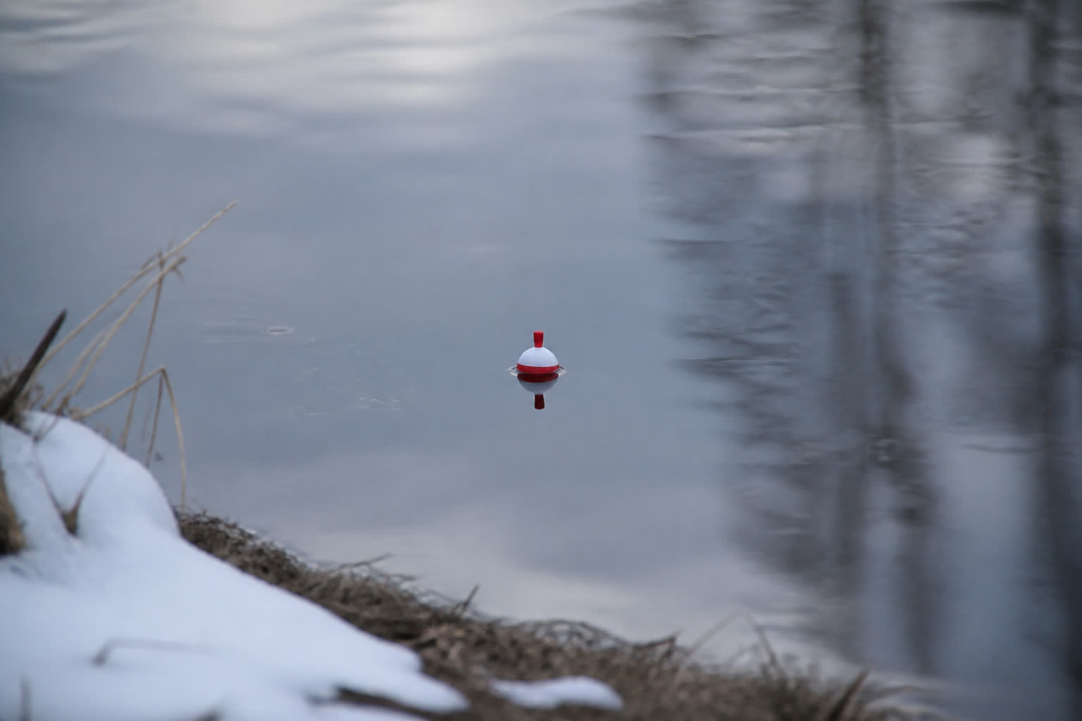How to Fish a Pond in Cooler Weather, Step by Step — bobber still