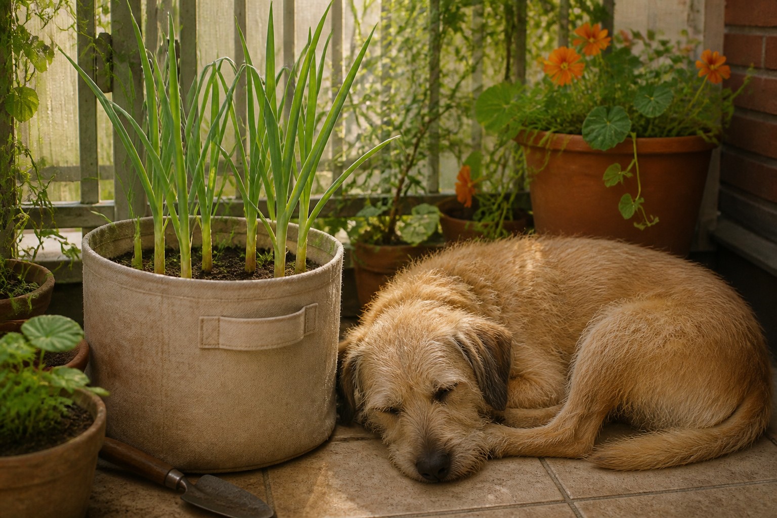 How to Grow Garlic in Containers on a Balcony — otto