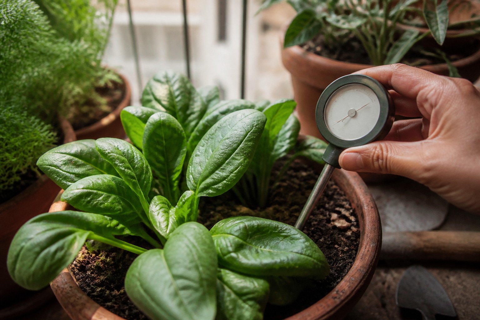 How to Grow Spinach in Containers, Even Without a Yard — bowl harvest
