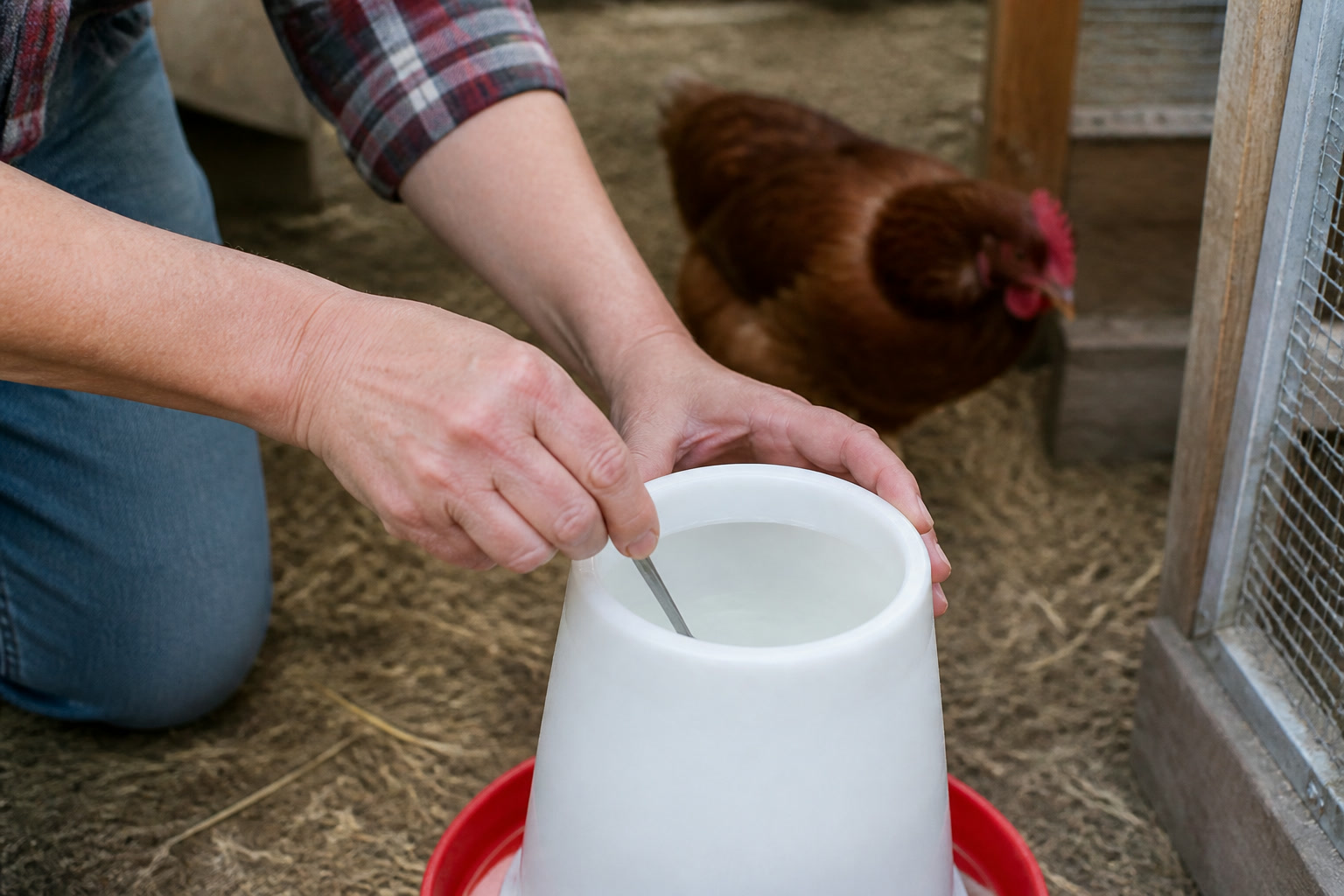 How to Help Your Chickens Through the Fall Molt — electrolyte water