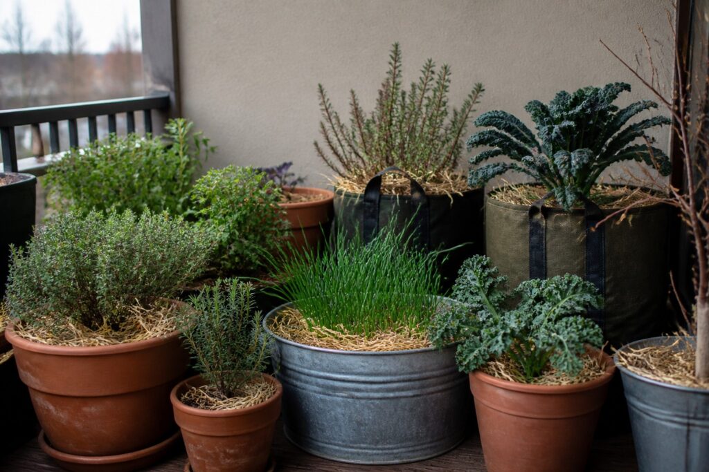 How to Overwinter Container Plants on a Small Balcony