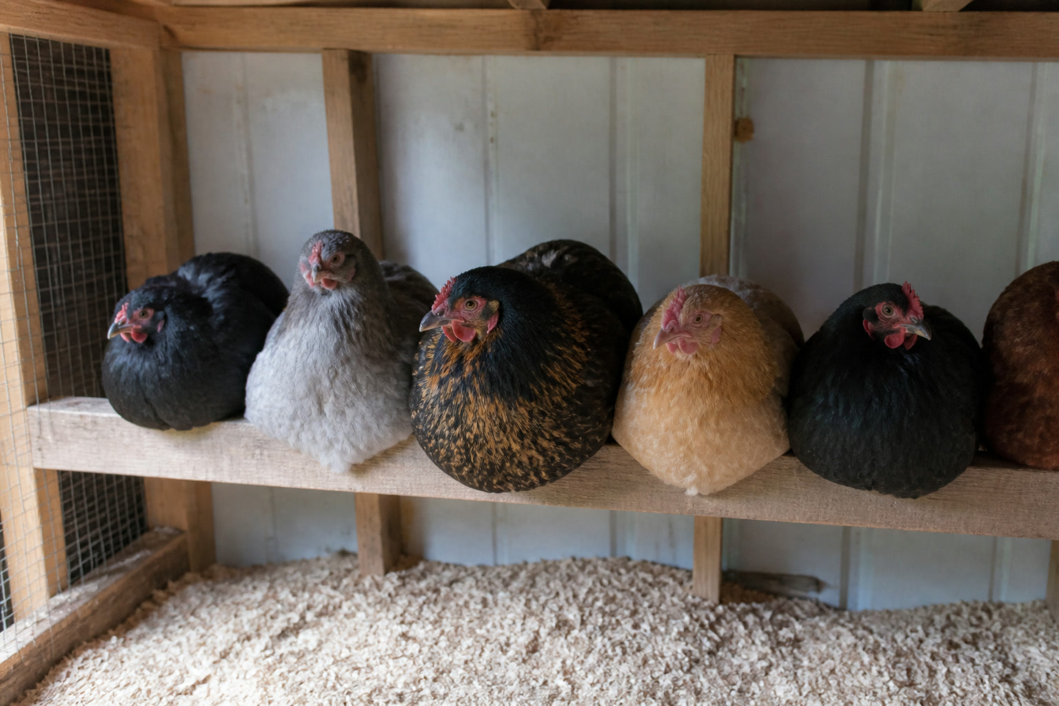 How to Prevent Frostbite on Chickens Before It Starts — flat roost