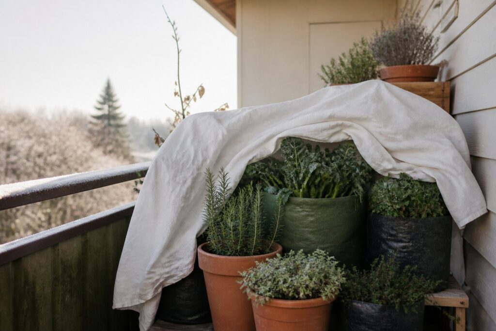 How to Protect Container Plants From Frost