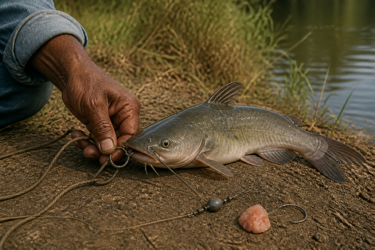 How to Stock a Farm Pond for the Freezer — channel cat