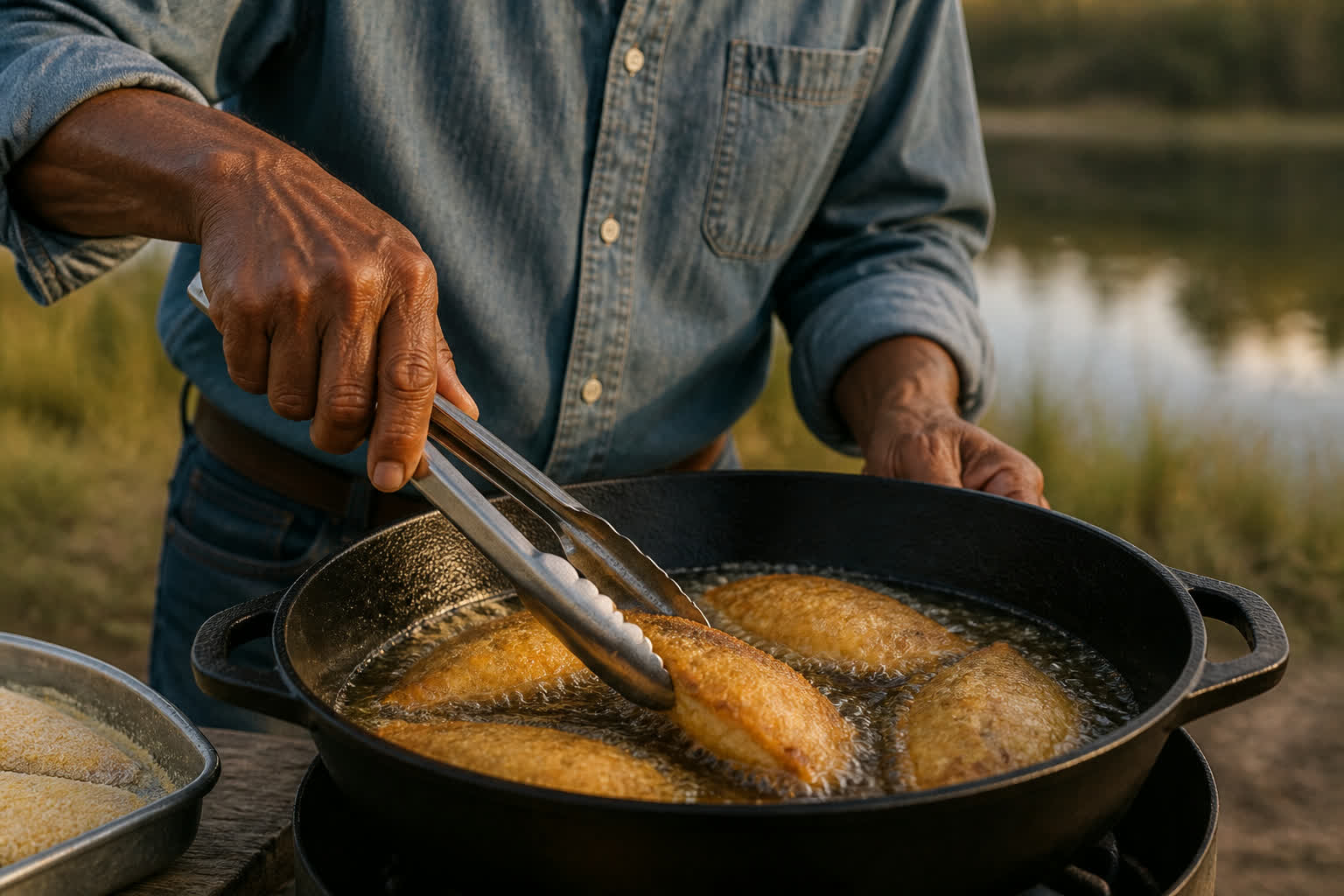 How to Stock a Farm Pond for the Freezer — fish fry