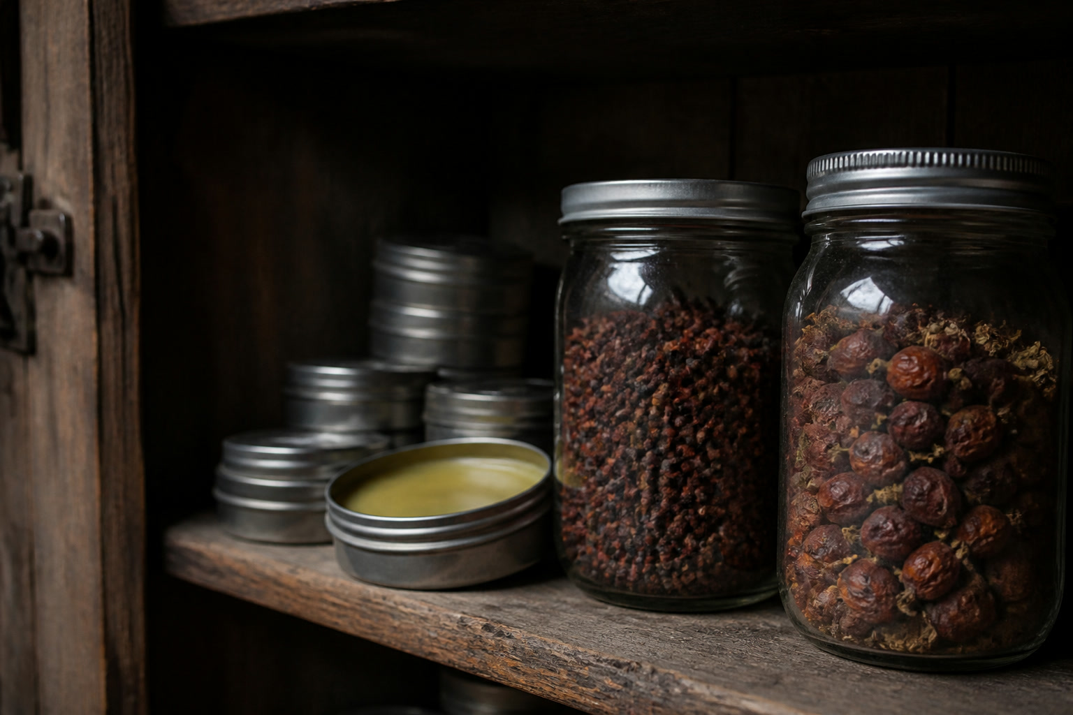 What to Forage in the Pacific Northwest This Fall — pantry shelf