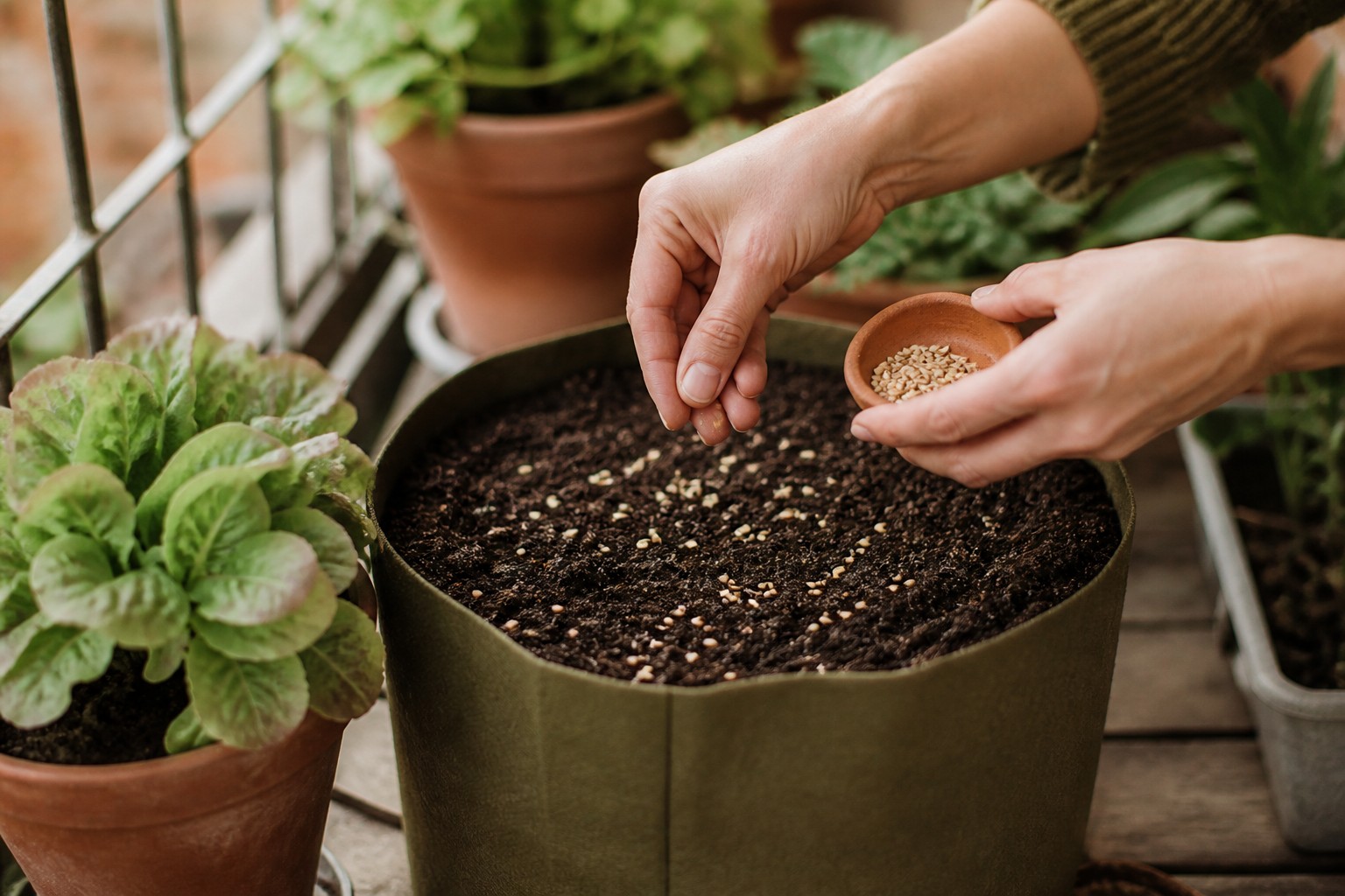 What to Plant in Containers in September for Fall — sow greens