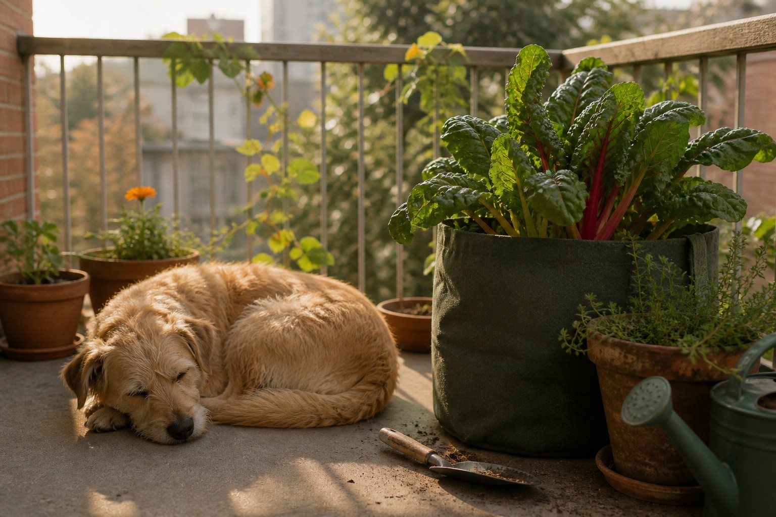 What to Plant in Containers in September for Fall — chard otto