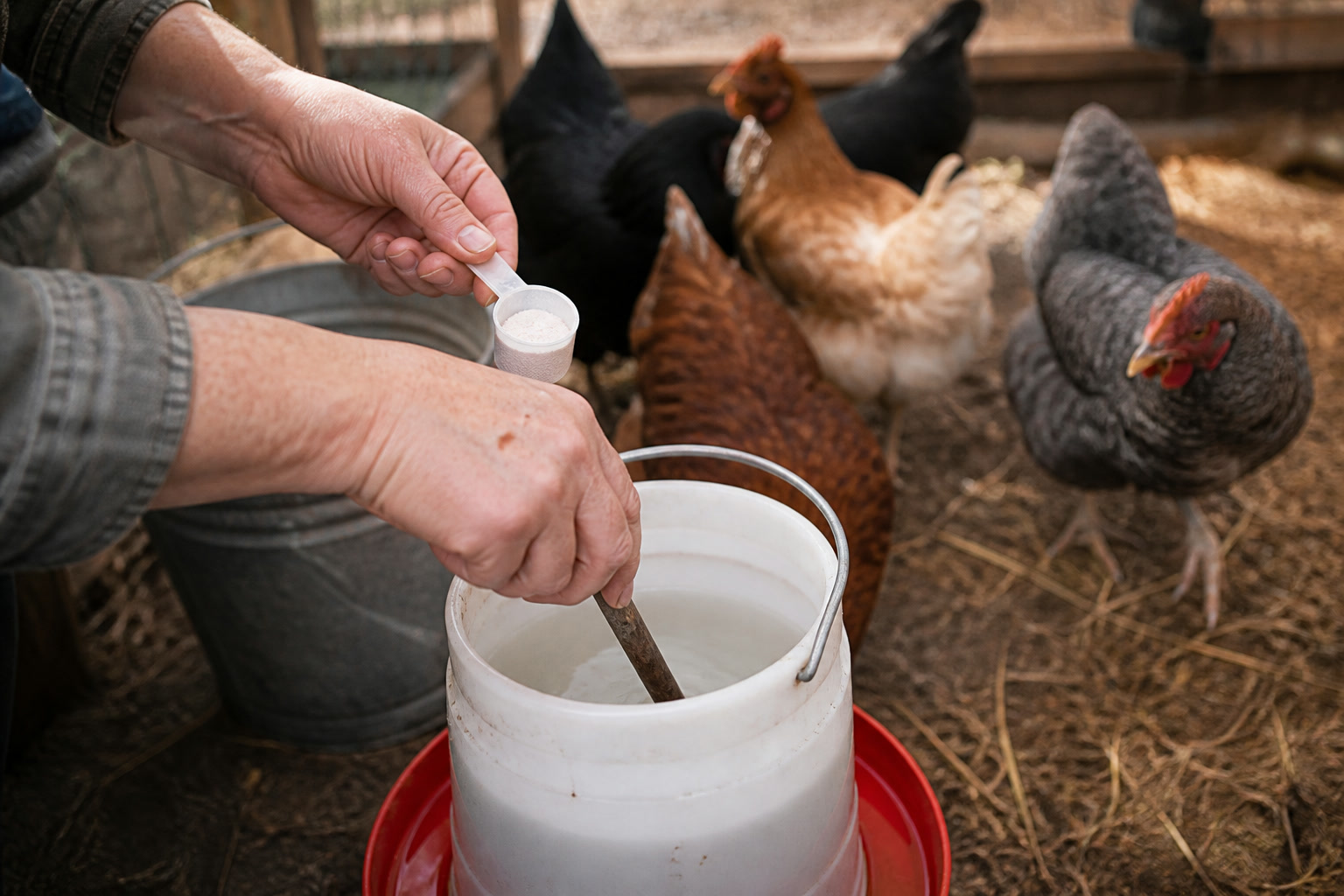 Why Chickens Stop Laying in Winter (and What to Do) — electrolyte water