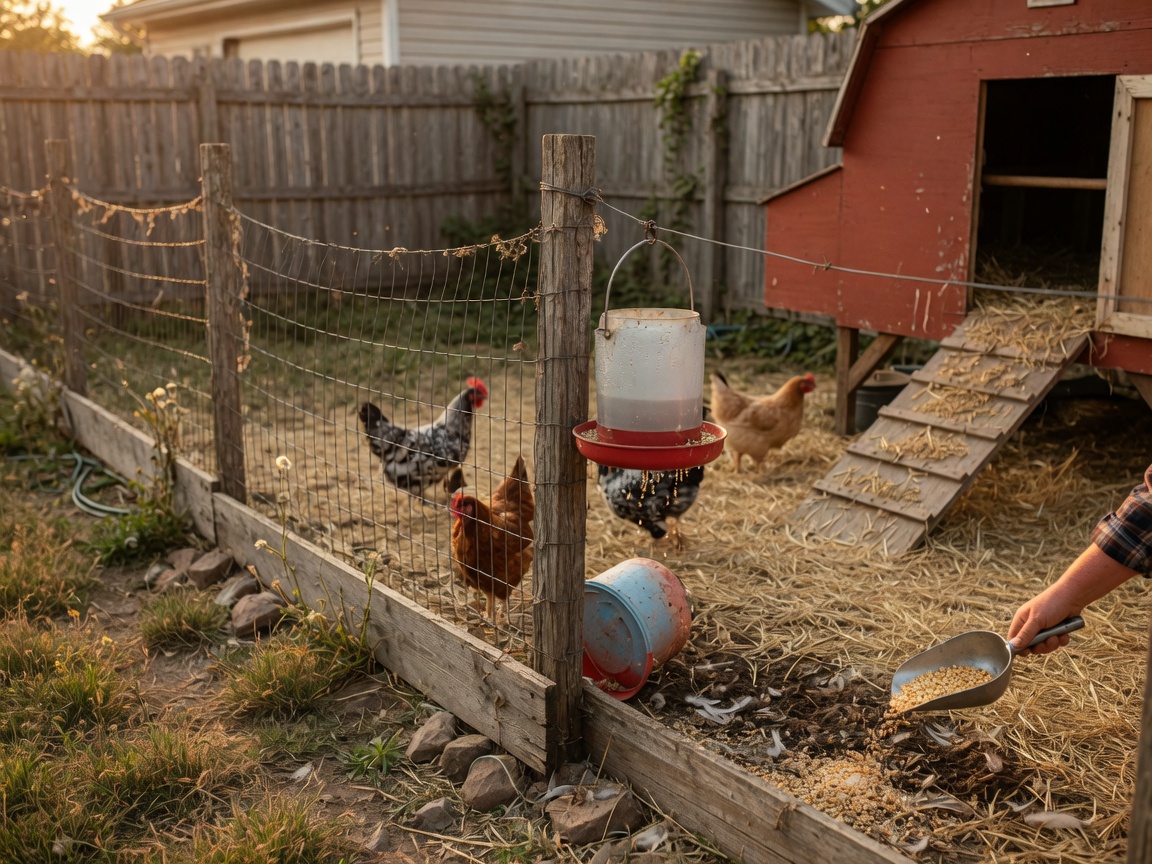 The Best Chicken Breeds for Small Backyards — small run