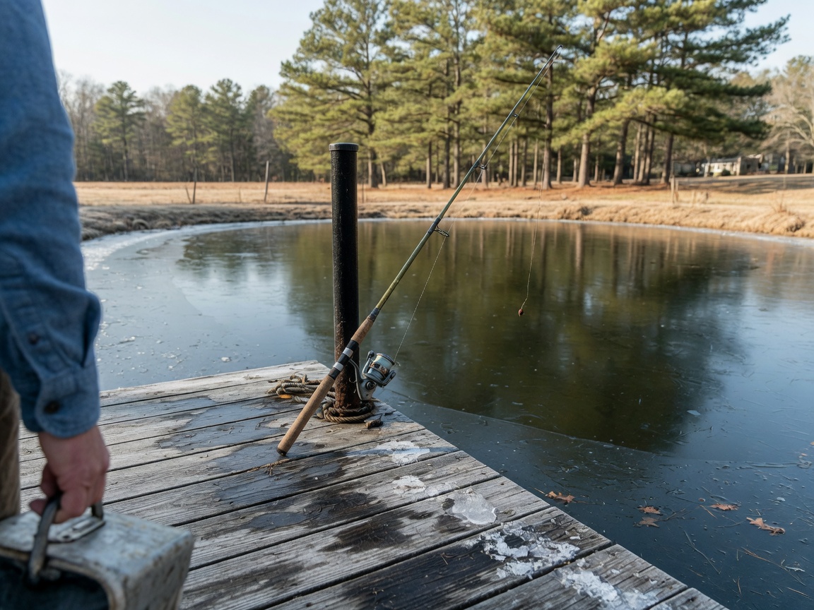 The Best Days to Fish in Winter, by the Signs — midday hour
