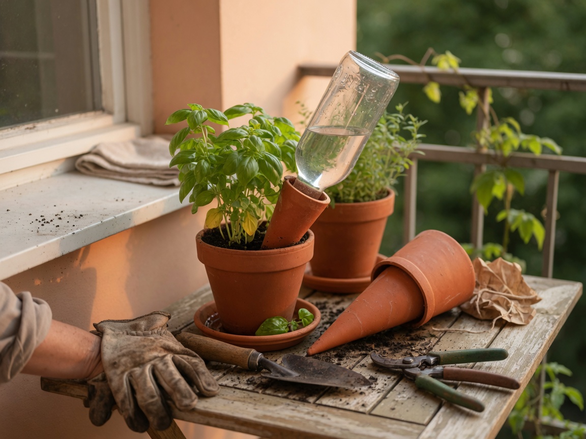 The Best Small-Space Garden Gifts for the Holidays — terracotta spikes