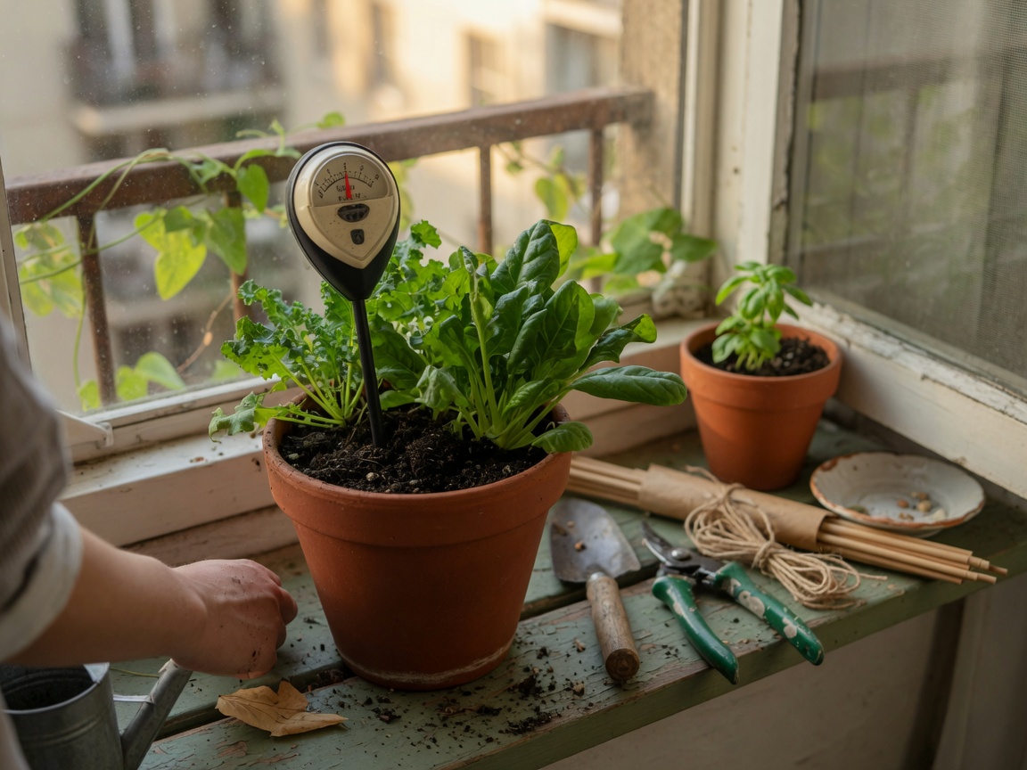 The Best Small-Space Garden Gifts for the Holidays — moisture meter