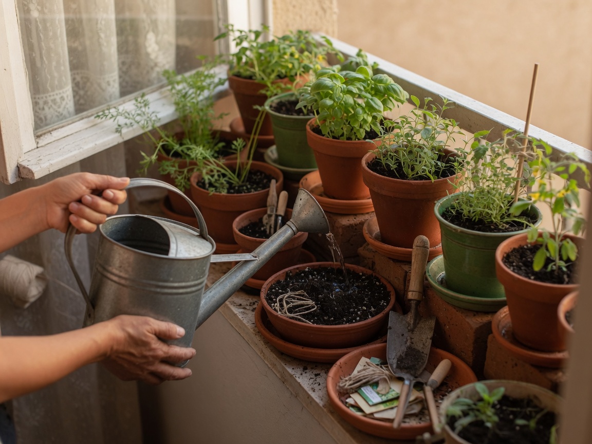The Best Small-Space Garden Gifts for the Holidays — watering can