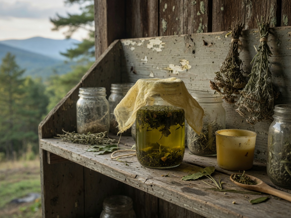 Beginner Mountain Apothecary Supplies: What You Actually Need — cheesecloth