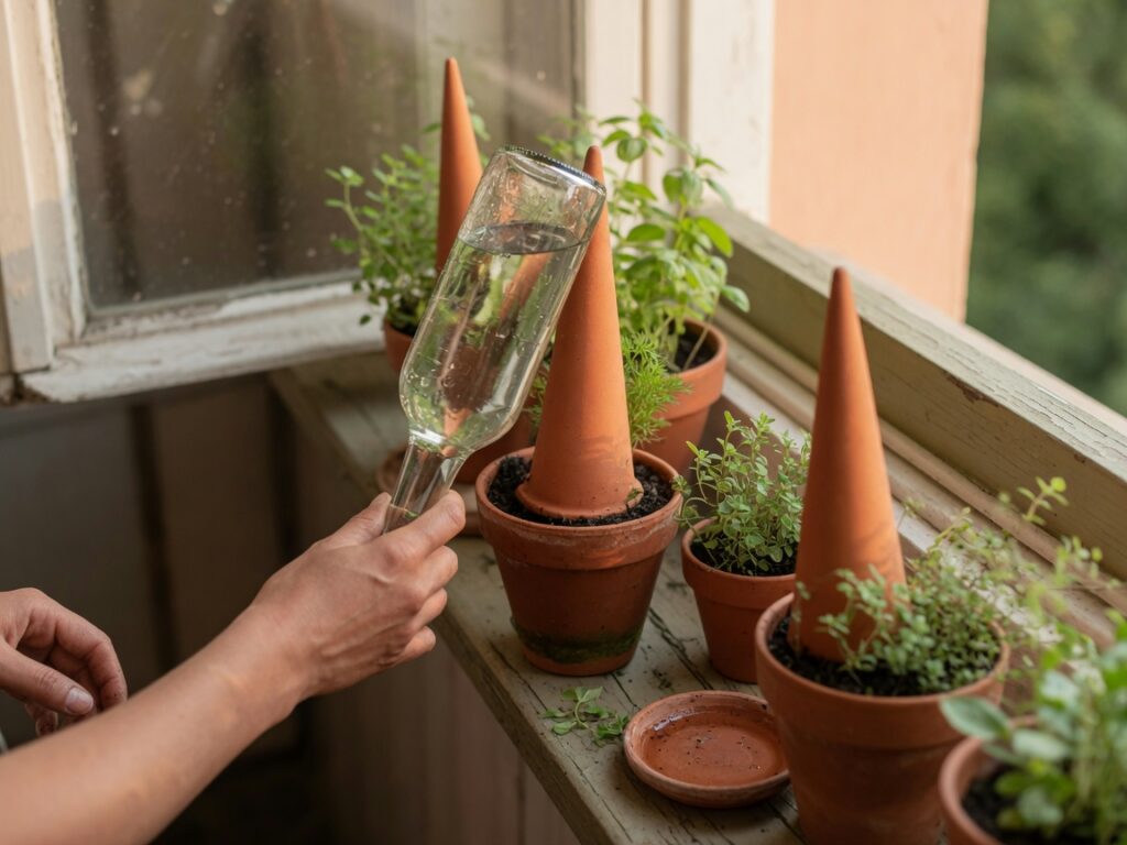 The Best Terracotta Watering Spikes for Potted Plants